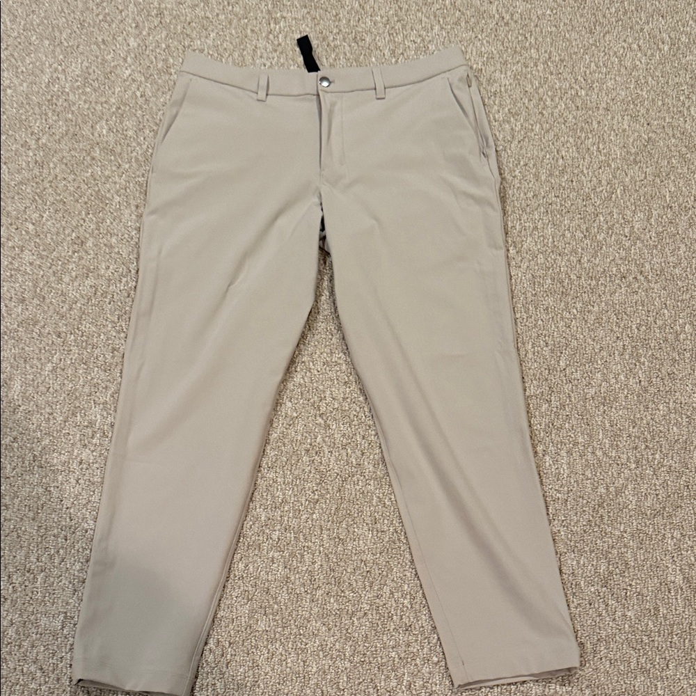 Lululemon, ABC Slim fit Trouser, like new, 34”x28”, silver drop